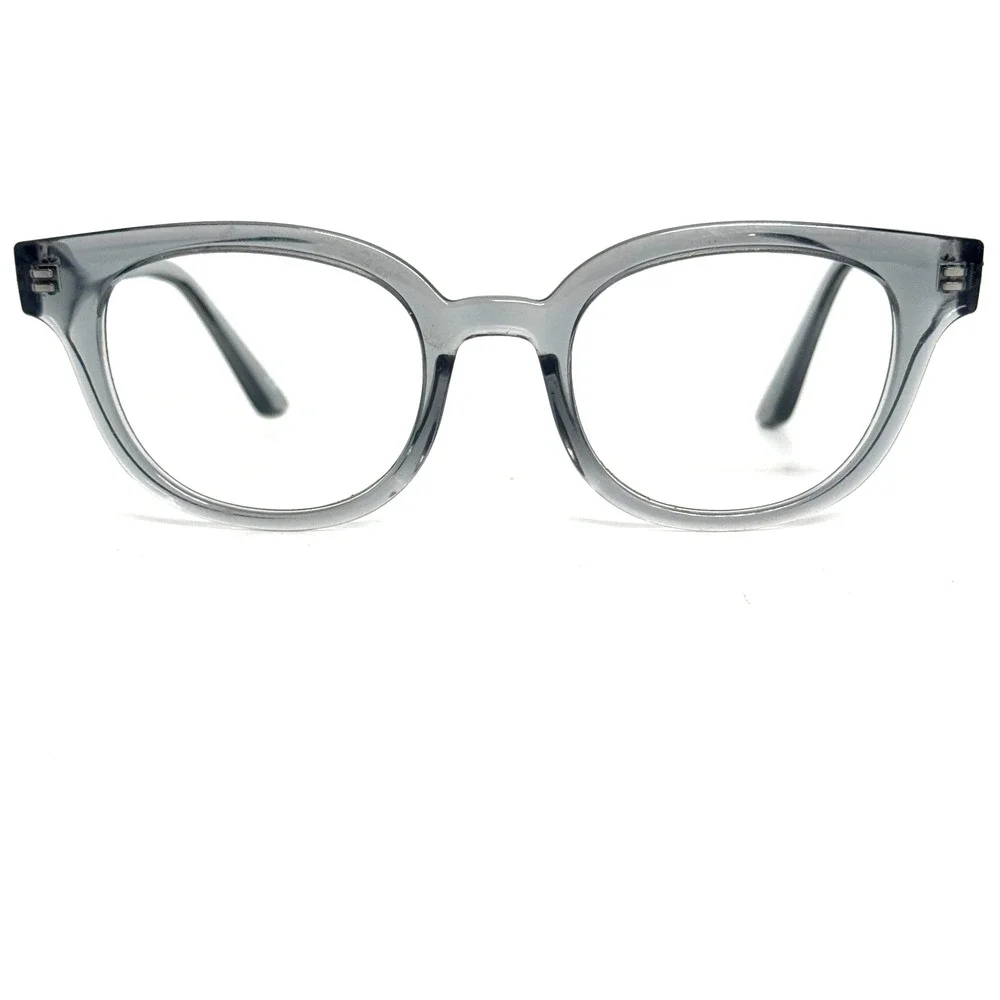 Ray-Ban RB4324 6450/4E Sunglasses Frames Gray Round Full Rim 50-21-150 H16940